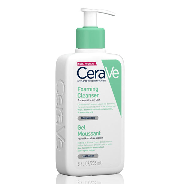 CeraVe Foaming Wash, Normal to Oily Skin - 236 ml