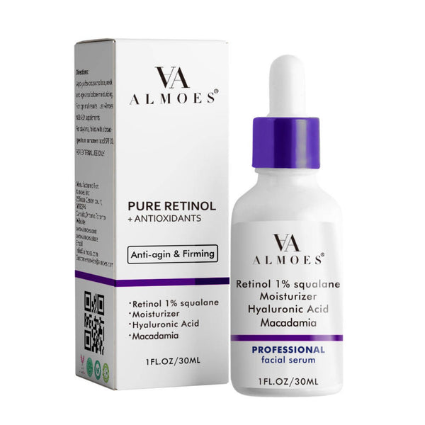 ALMOES Macadamia Nut &amp; Retinol Hydrating &amp; Renewing Serum