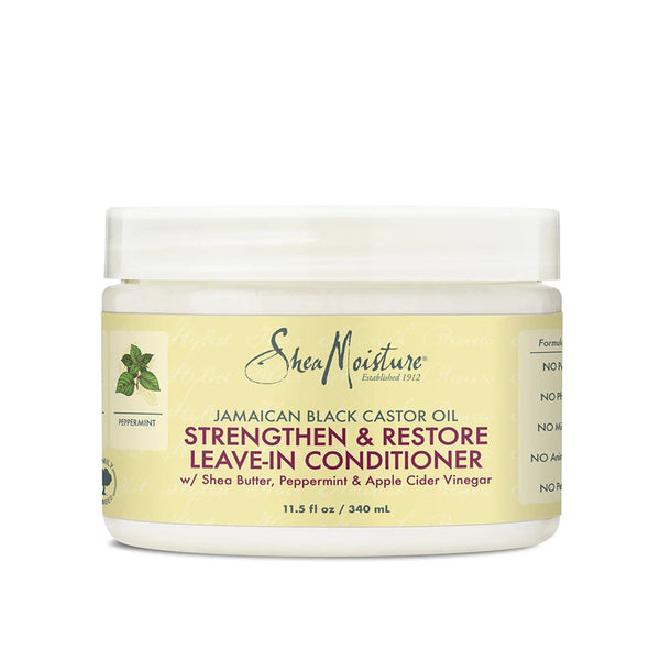 Leave in Shea Moisture Conditioner with Jamaican Black Castor Oil - 340 ml