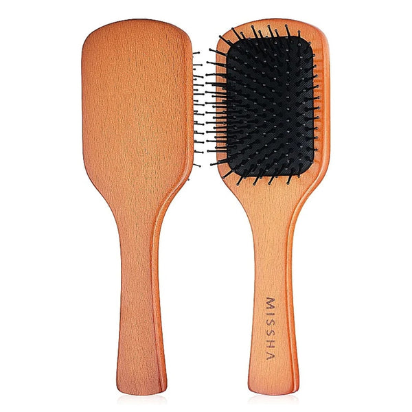 Missha Wooden Quilted Hair Brush - 1 Piece