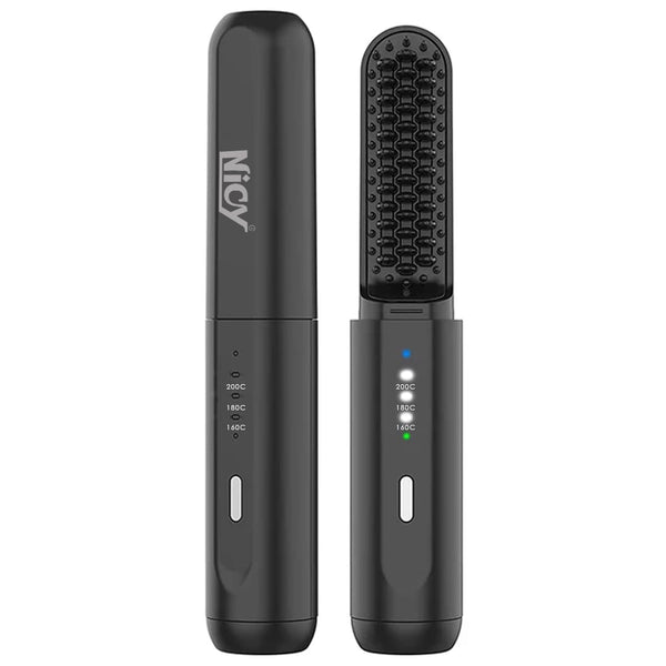 Naisi Portable Hair Straightener Brush