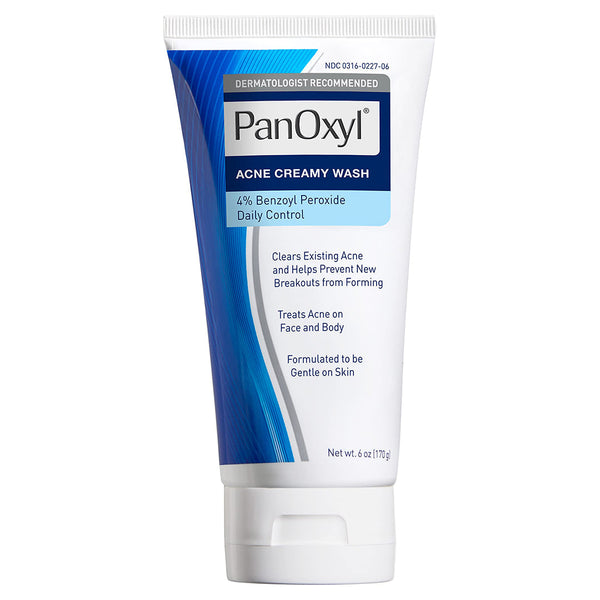 Panoxyl Acne Wash 4% Benzoyl Peroxide - 170g