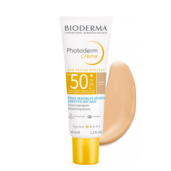 Bioderma sunscreen cream (light tint) - 40 ml