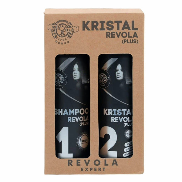 Protein + Crystal Revola Plus Shampoo - 500ml×2