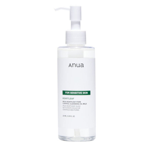 Buy Anua Heartleaf Pore Control Cleansing Oil Mild 200ml at Lila Beauty - Korean and Japanese Beauty Skincare and Makeup Cosmetics