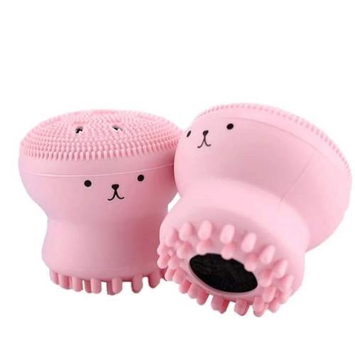 Silicone exfoliating brush - 1 pc