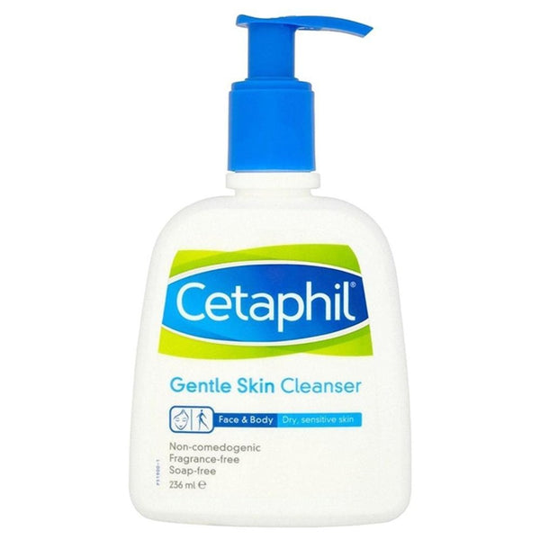 Cetaphil wash for dry and sensitive skin - 236 ml