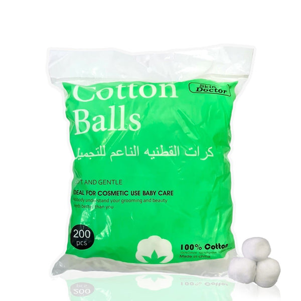 Skin Doctor Cotton Balls - 200 Pieces