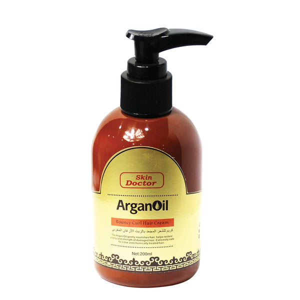 Curly hair cream with argan oil - 200 ml