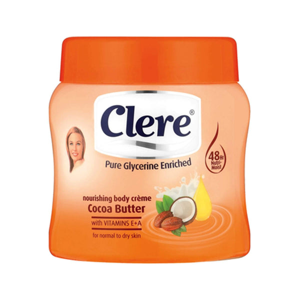 Clear Cocoa Butter Body Moisturizing Cream - 500ml