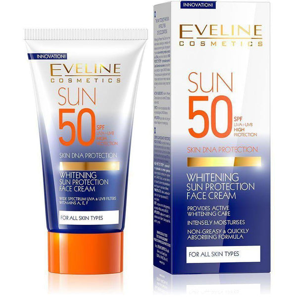 Eveline sunscreen and lightening face cream - 50 ml