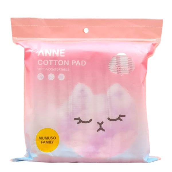 Pink cotton pads - 180 pieces