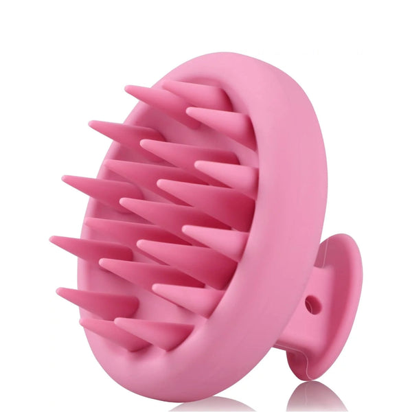 Waterproof silicone brush for scalp massage