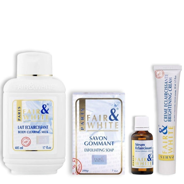 Fairandwhite Skin Lightening Kit - 4 Pieces