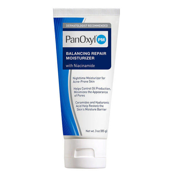 Panoxil Night Moisturizer to balance and repair the skin with Niacinamide - 85g