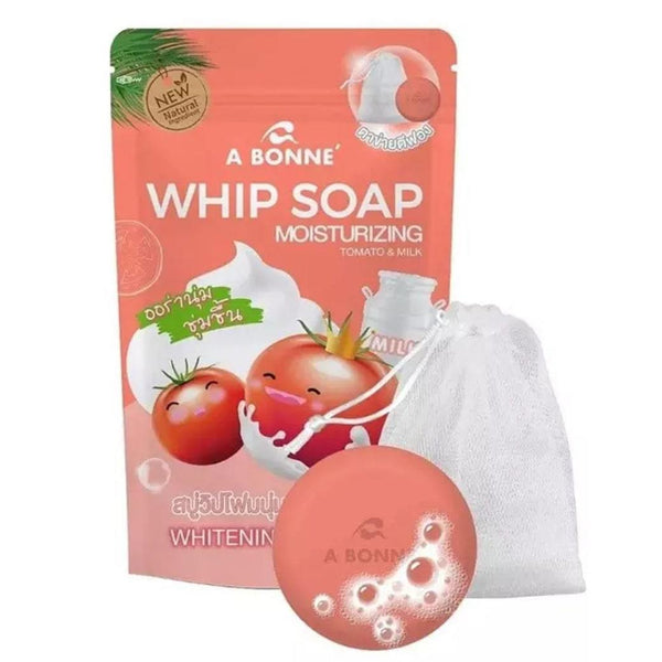 Moisturizing foaming soap with tomatoes and milk - 100g