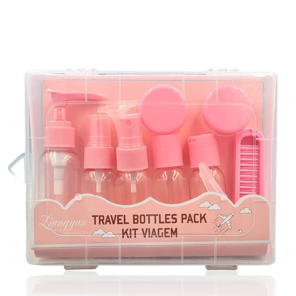 Empty travel container set - 11 pieces 